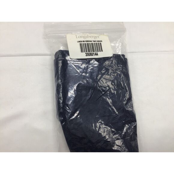 Longaberger Basket Liner Small Serving Tray Indigo Blue Farmhouse Cottagecore 07 - Picture 4 of 4